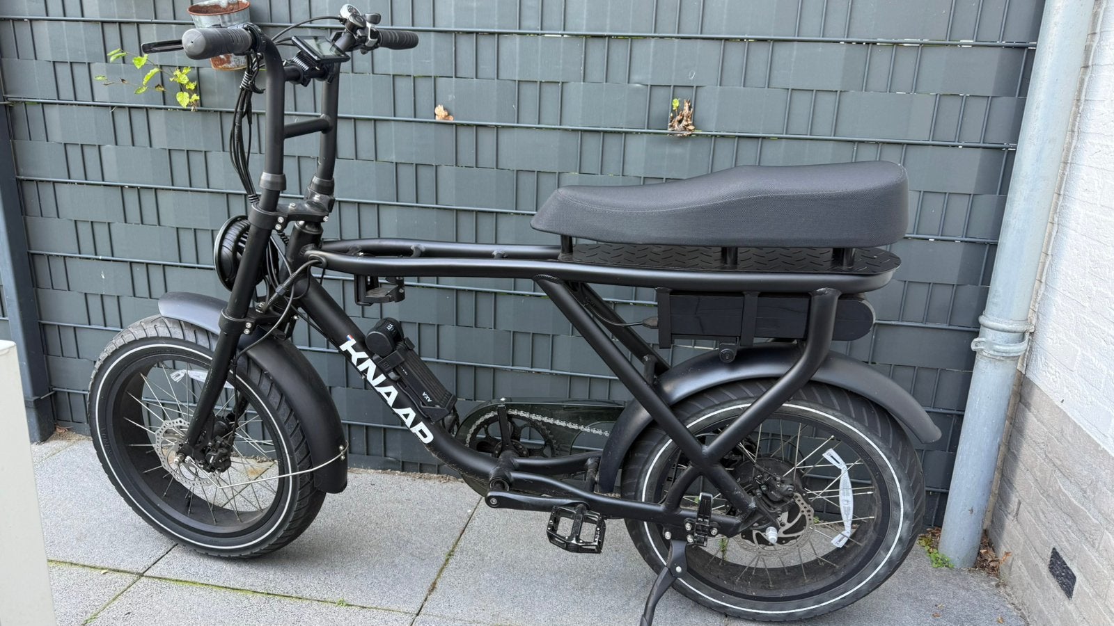 KNAAP AMS Black Edition Fatbike, Gebruikt, 59 cm of meer, 50 km per accu of meer, Ophalen