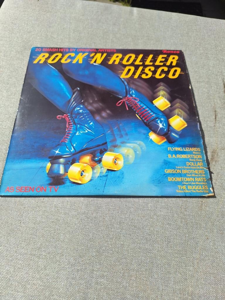 Rock 'N Roller Disco LP - 20 Smash Hits, Cd's en Dvd's, Vinyl | Pop, Gebruikt, Complilatie, 12 inch, Ophalen of Verzenden