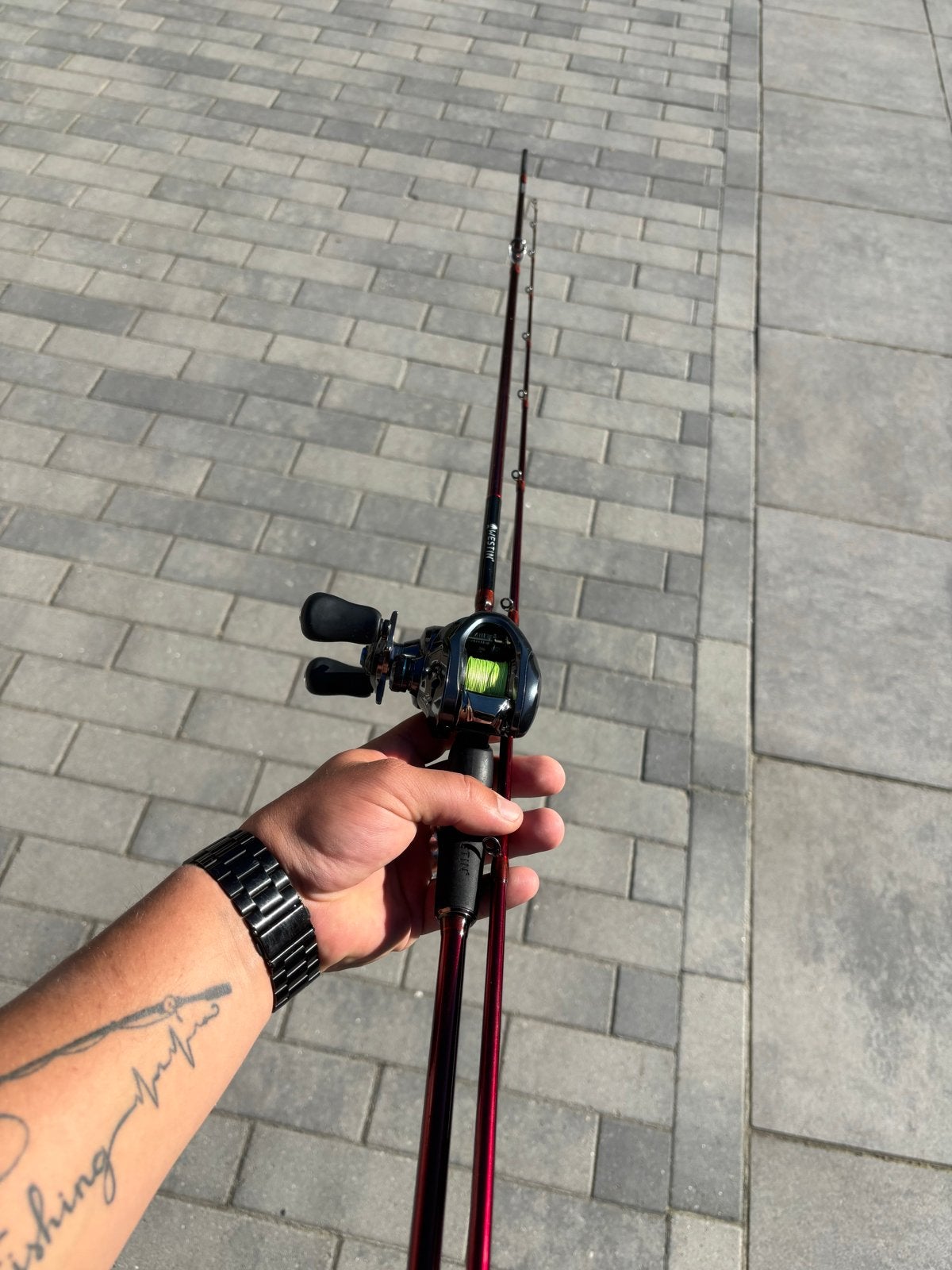 Westin W6 Finesse T&C 213cm 5-15g met Shimano SLX XT DC 71, Ophalen, Zo goed als nieuw, Complete hengel