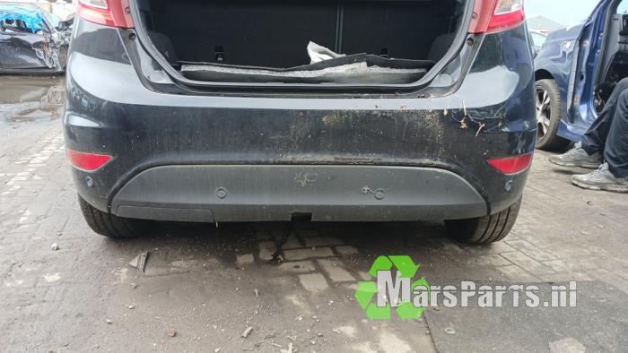 Achterbumper van een Ford Fiesta