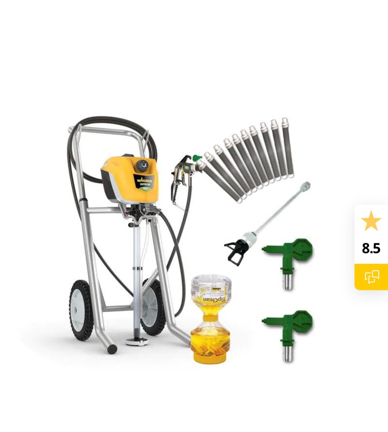 Wagner Control Pro 350 M Airless Verfspuit te Huur, Ophalen, Zo goed als nieuw, Verfspuit of Verfpomp