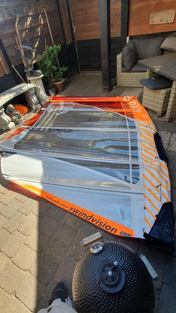 Complete Windsurf Set: Loft Switchblade 9.3m² Lichtweer, Watersport en Boten, Windsurfen, Ophalen
