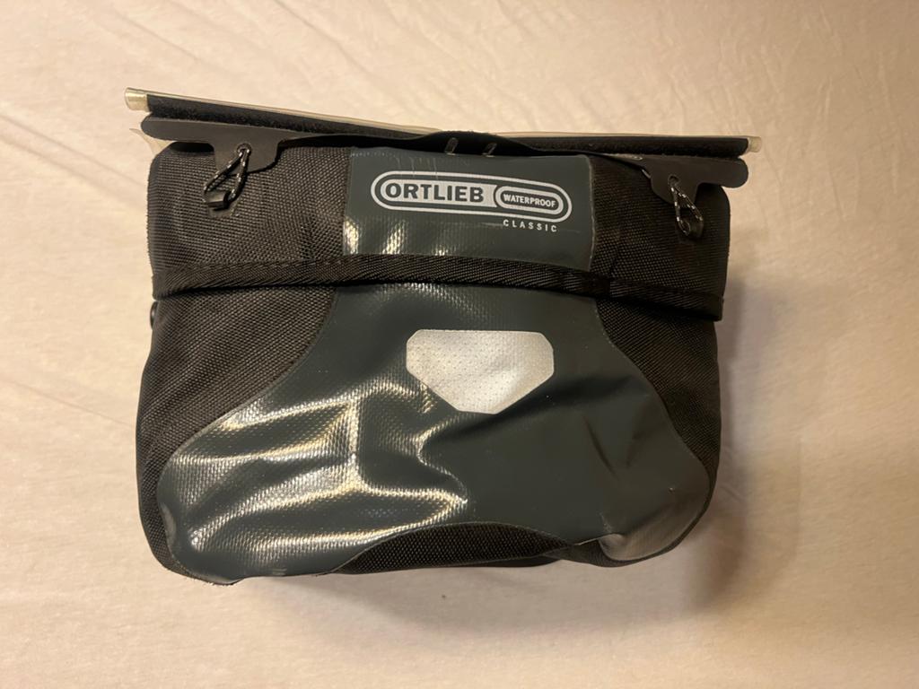Ortlieb stuurtas Classic met kaarthouder - Nieuw, grijs, Ophalen of Verzenden, Nieuw