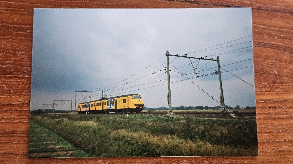 Foto TREIN NS Nederlandse Spoorwegen Plan V 405 Weert, Verzenden, Gebruikt, Trein, Overige typen