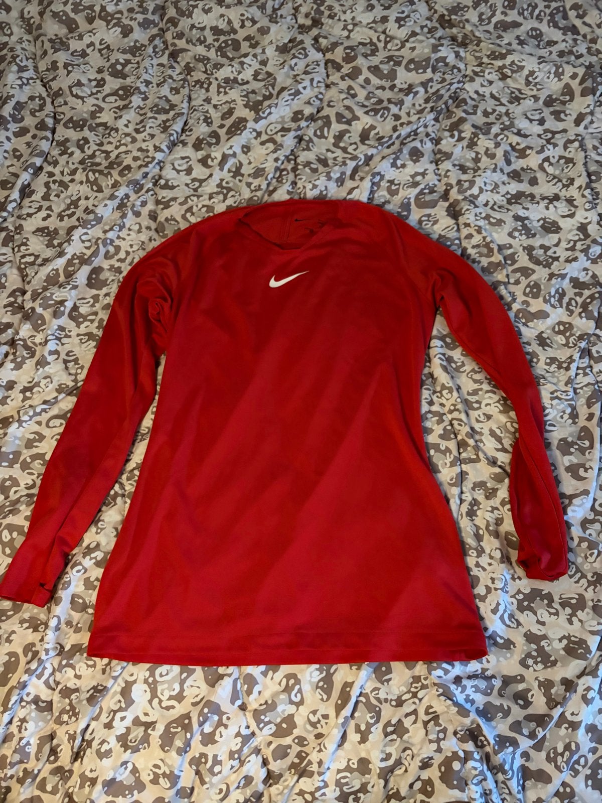 Nike Dri-FIT shirt Rood Maat S, Ophalen of Verzenden, Voetbal, Gedragen, Rood