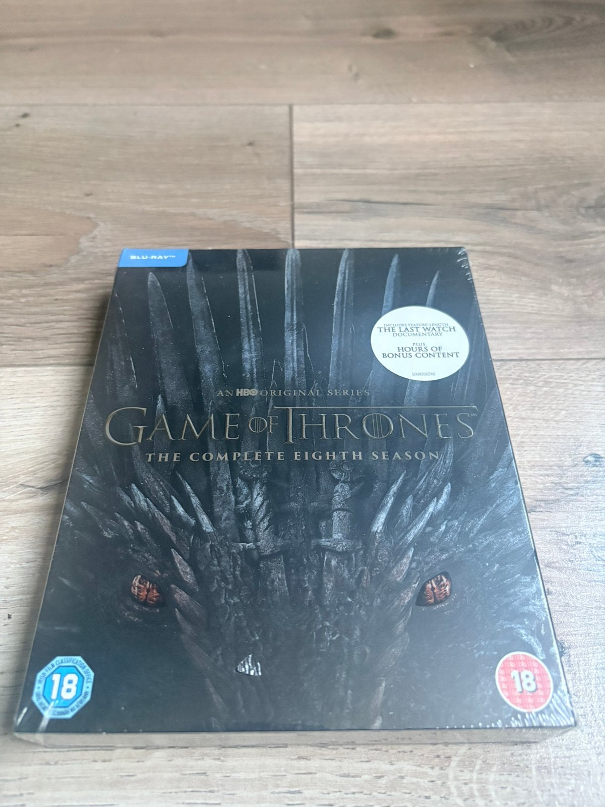 Game of Thrones seizoen 8 blu ray *Nieuw in plastic*, Ophalen of Verzenden, Zo goed als nieuw, Tv en Series