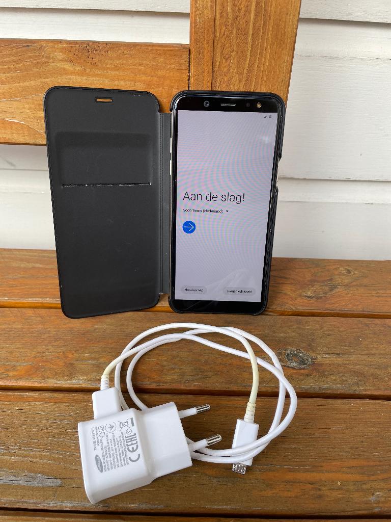 Samsung Galaxy A6 dual-sim 32GB goud | mobiele telefoon, Telecommunicatie, Mobiele telefoons | Samsung, Overige modellen, 32 GB