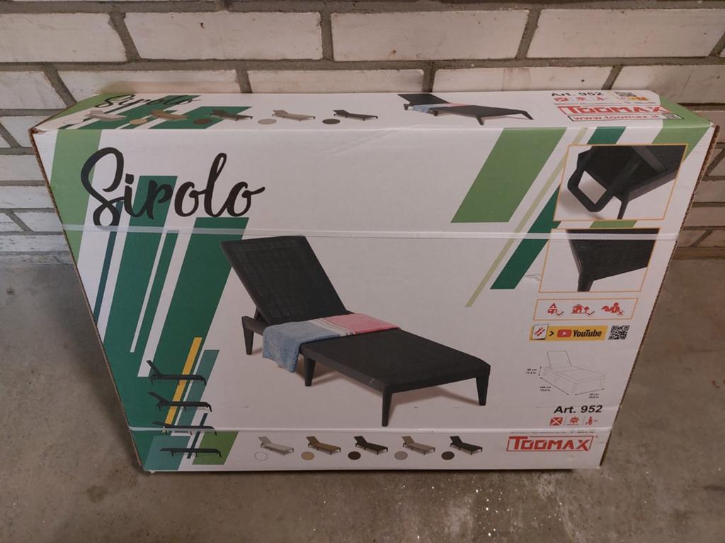 Ligstoel / ligbed NIEUW IN DOOS, Tuin en Terras, Ophalen, Nieuw, Kunststof, Verstelbaar