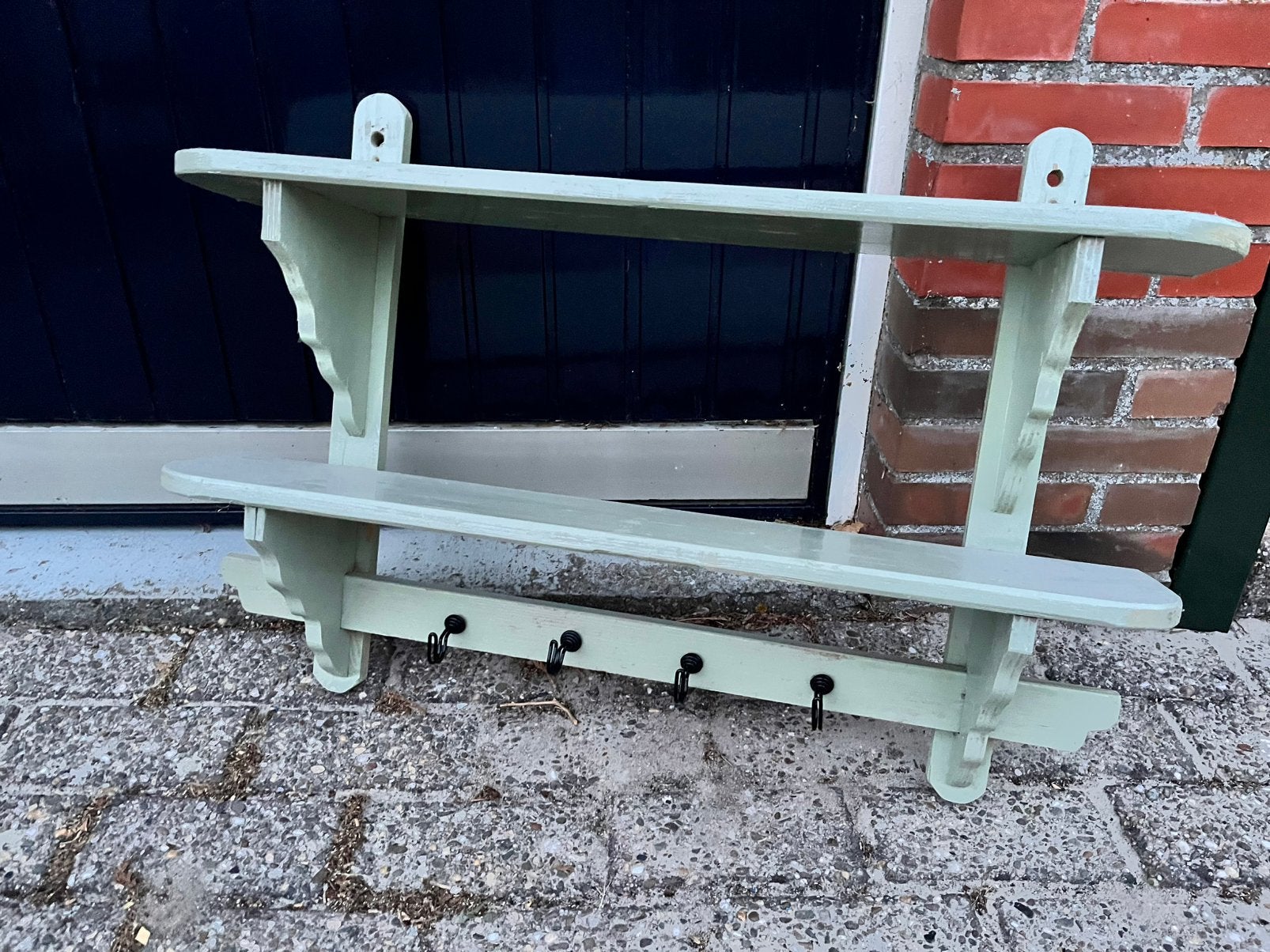 Brocante kapstok, Gebruikt, Minder dan 100 cm, Hout, Ophalen