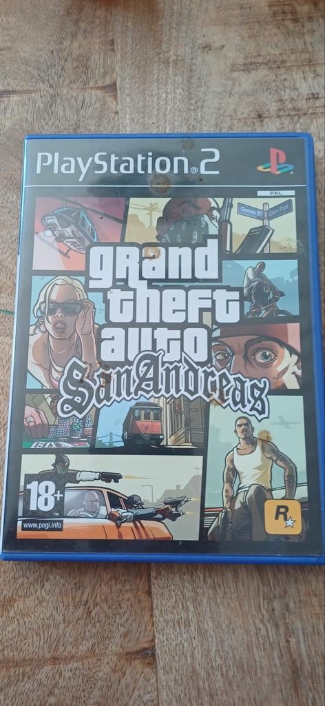 Grand Theft Auto San Andreas PlayStation 2 (PS2), Ophalen of Verzenden