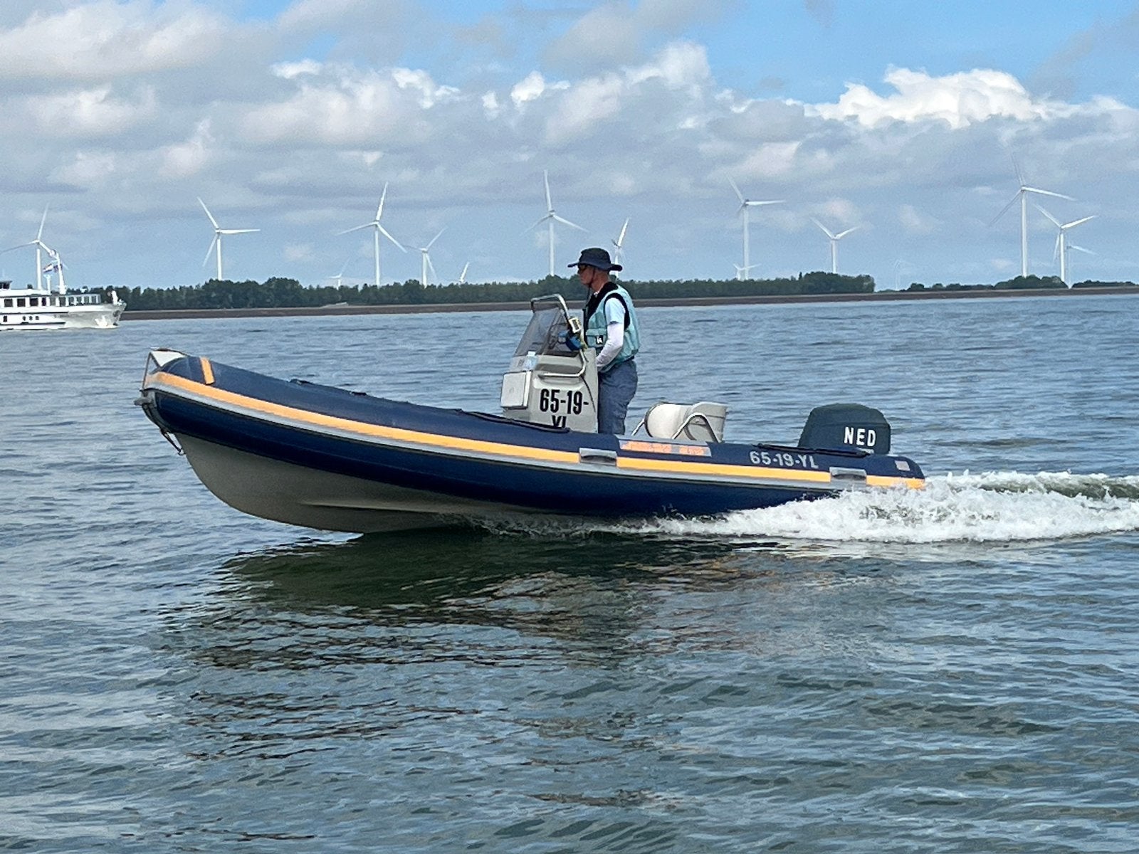 Joker 470 met geremde Pega trailer en A Frame, 60 pk, Zo goed als nieuw, Jokerboat, Peddels
