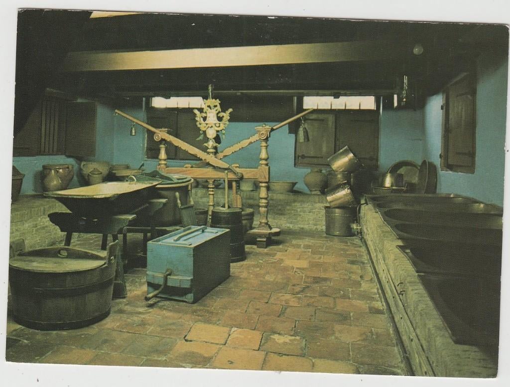 Allingawier Museum Route Melkkelder Boerderij De Izeren Kou, Verzenden, 1980 tot heden, Ongelopen, Friesland