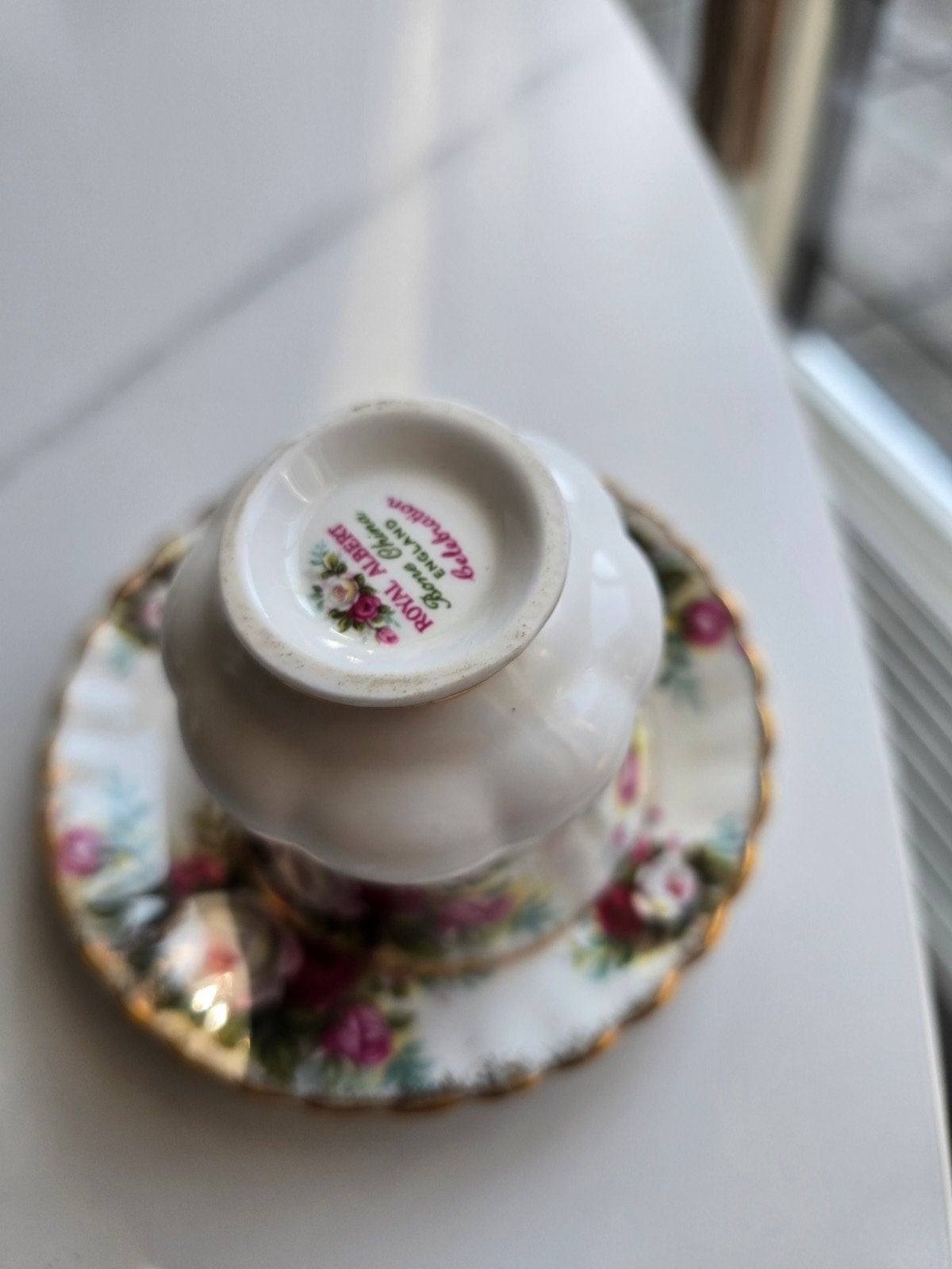 Royal Albert Old Country Roses Celebration Kop en Schotel, Antiek en Kunst, Ophalen of Verzenden