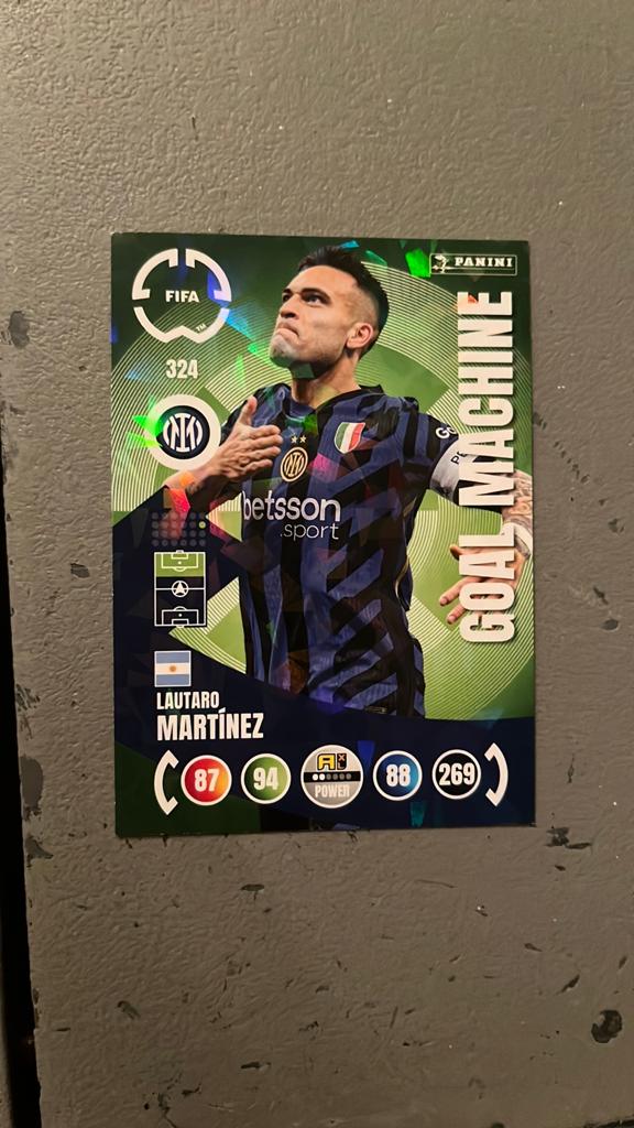 Goal machine kaartje lautaro martinez, Ophalen, Zo goed als nieuw