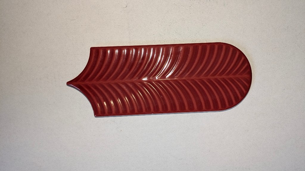 Wandtegels rood met visschub patroon (8 dozen), Ophalen, Keramiek, Nieuw, Minder dan 20 cm