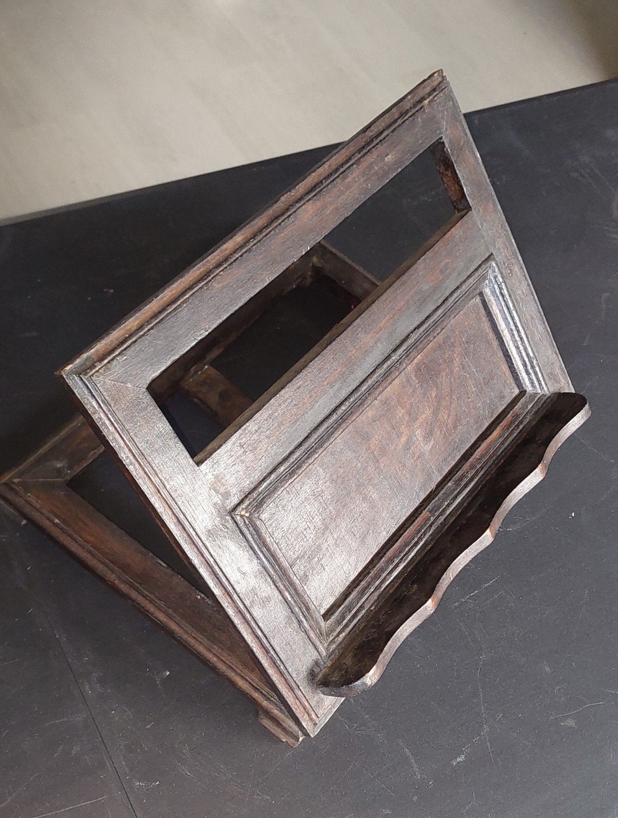 Opklapbaar Schilderij Standaard - Vintage Hout, Antiek en Kunst, Ophalen of Verzenden