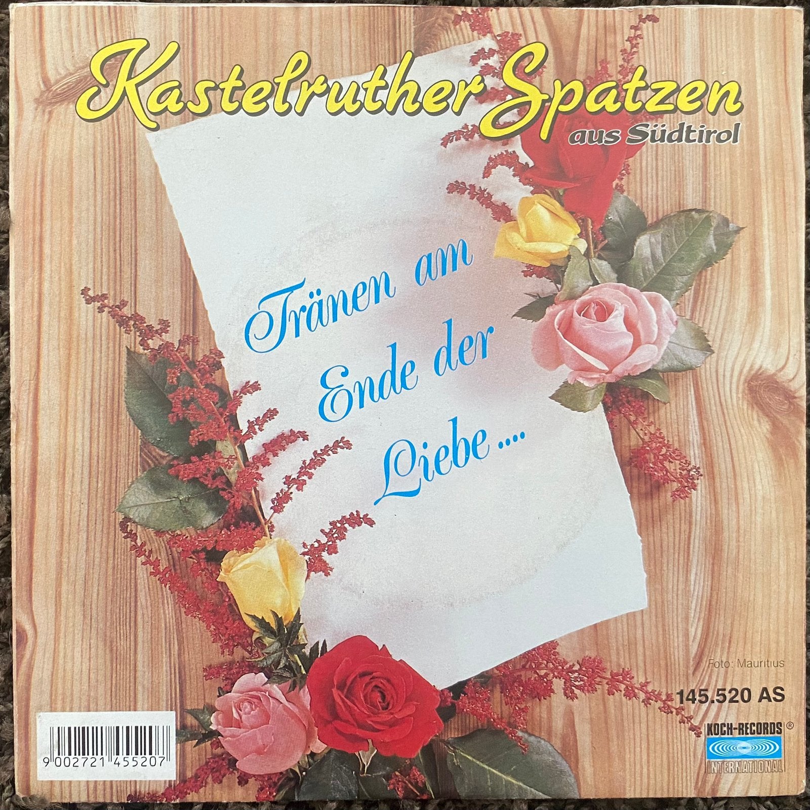 Kastelruther Spatzen , single op Koch label !, Ophalen of Verzenden, Gebruikt, 7 inch, Levenslied of Smartlap