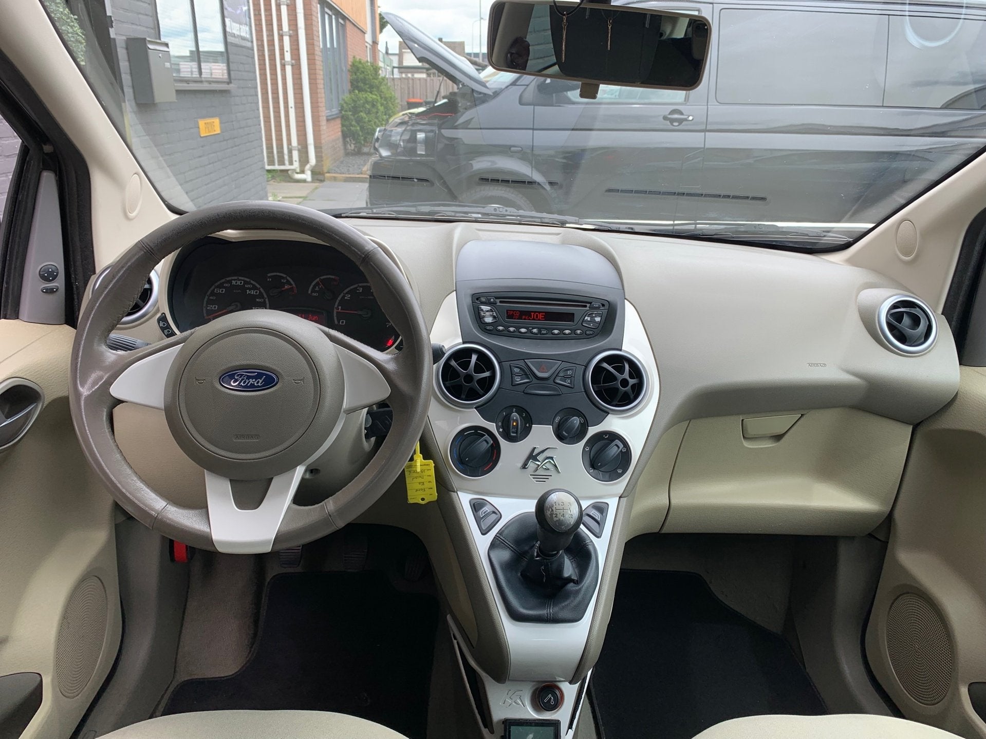 Ford Ka 1.2 Titanium X|1e eig|NAP|Airco|El.Ramen|Stoelvw|APK, Voorwielaandrijving, Stof, Gebruikt, 4 cilinders