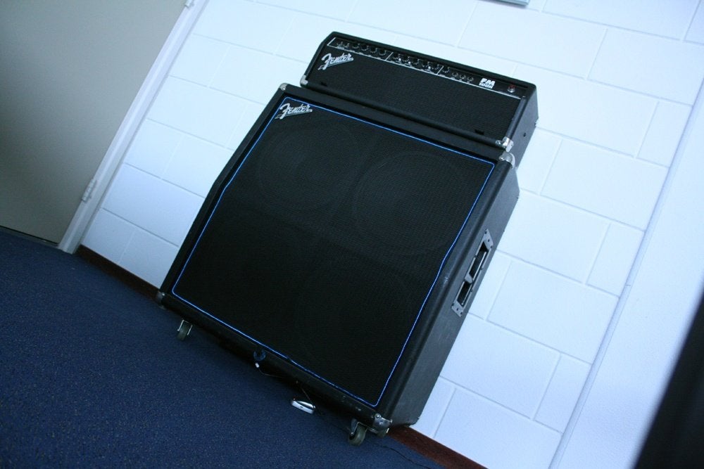 Fender Frontman 100w stack - FM 100H + FM 412, Muziek en Instrumenten, Ophalen, Gebruikt, Gitaar, 100 watt of meer