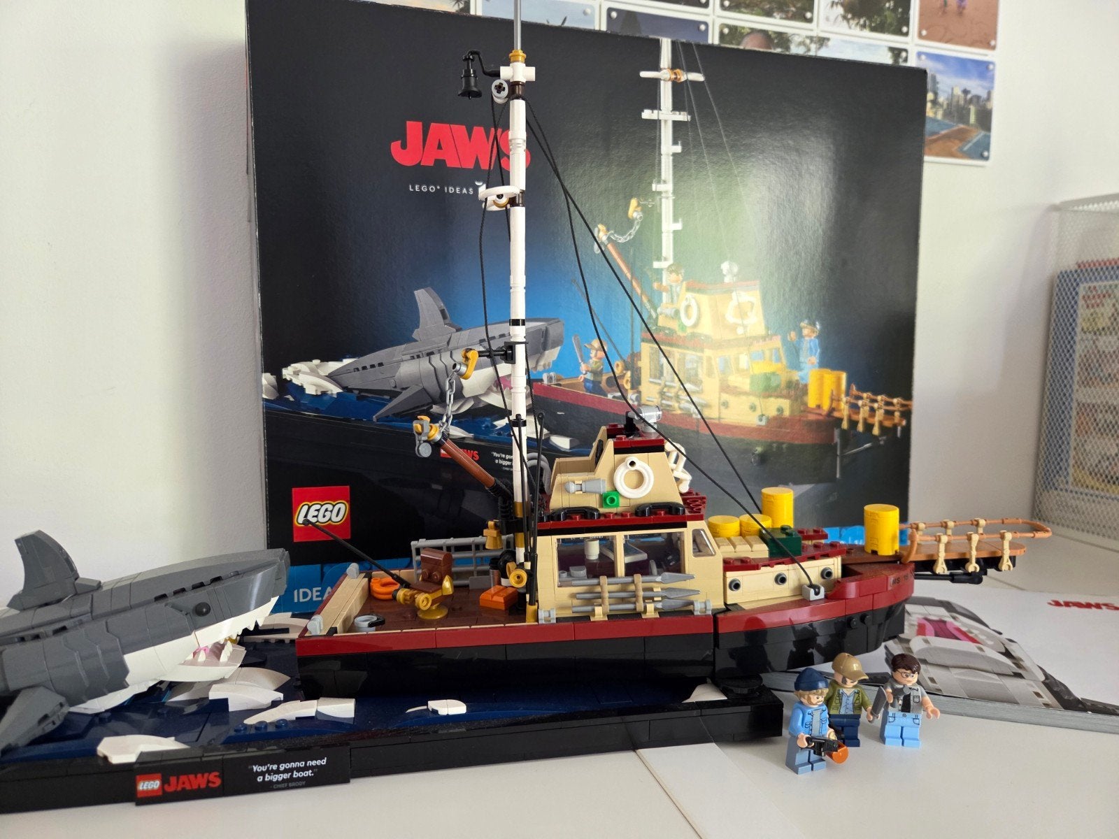 LEGO Ideas 21350 Jaws set - Nieuwstaat, Ophalen of Verzenden