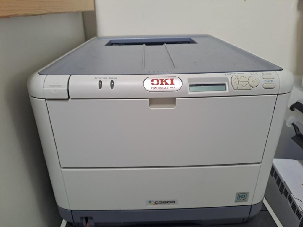 OKI C3800 LED-printer met toner, Ophalen, Gebruikt, Kleur printen, LED-printer