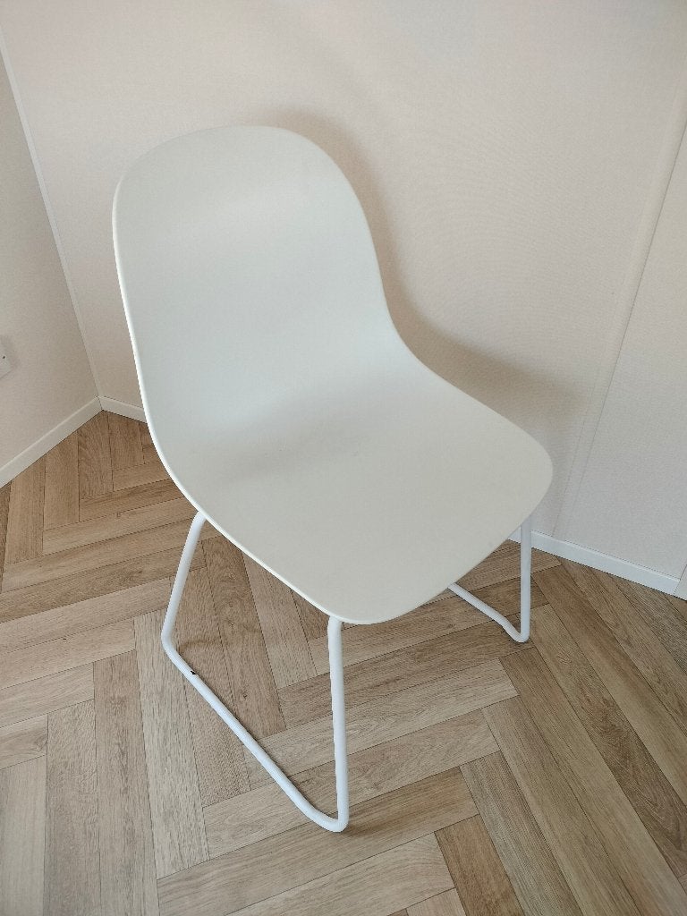 Keukenstoelen, Huis en Inrichting, Stoelen, Ophalen, Overige materialen, Gebruikt, Wit