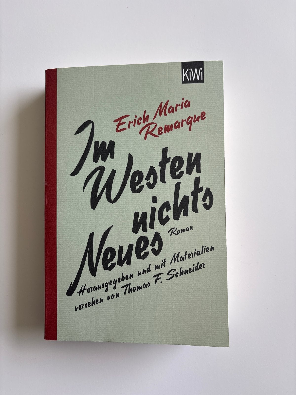Im Westen nichts Neues - Erich Maria Remarque - Duits, Ophalen of Verzenden, Nieuw, Europa overig