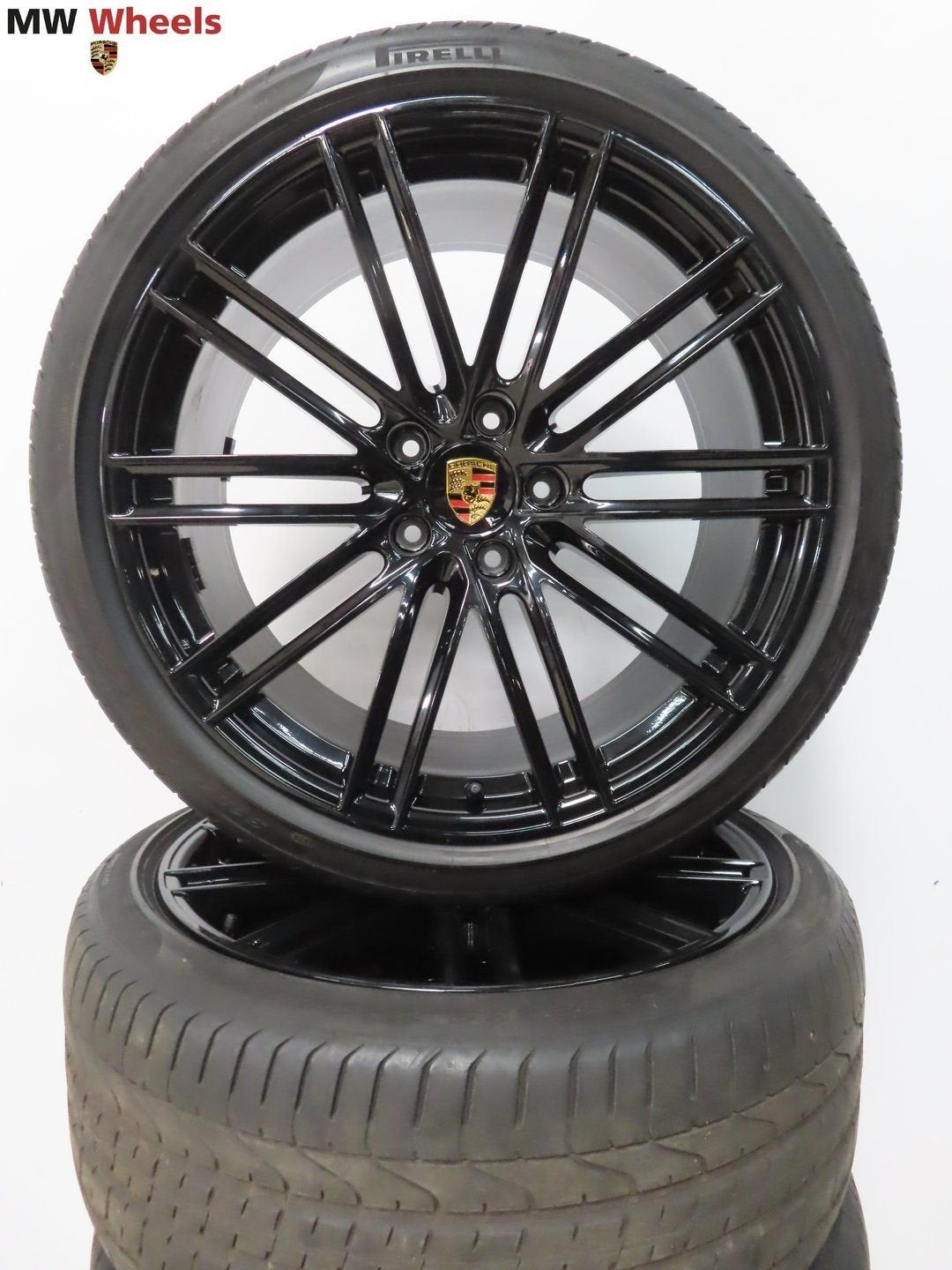 Porsche Cayenne SUV Turbo 22 inch velgen Pirelli zomerbanden, Gebruikt, -, 285 mm, -