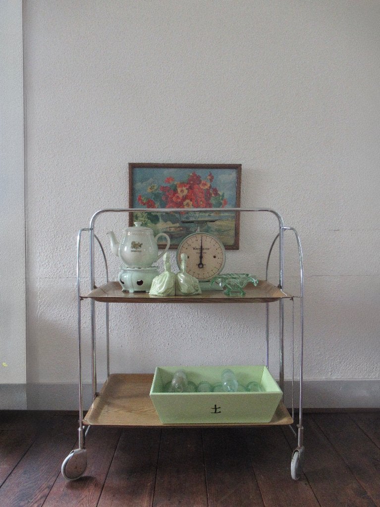 ~ oude theewagen, bricbracbrocante ~, Ophalen