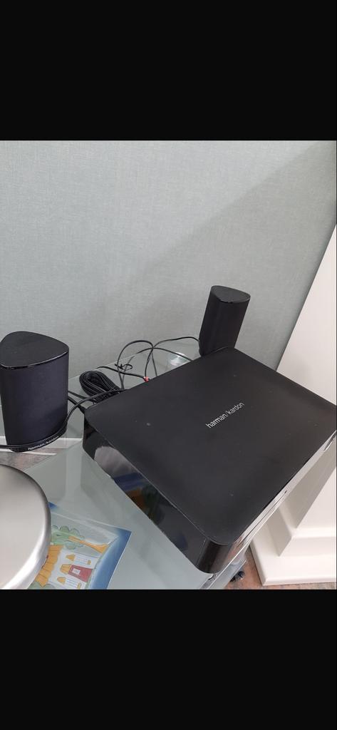 Harman Kardon BDS home cinema set, Overige merken, Gebruikt, 2.1-systeem, Blu-ray-speler
