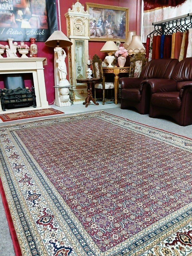 Ooster vloerkleed - Perzisch tapijt klassiek bidjar 300x200
