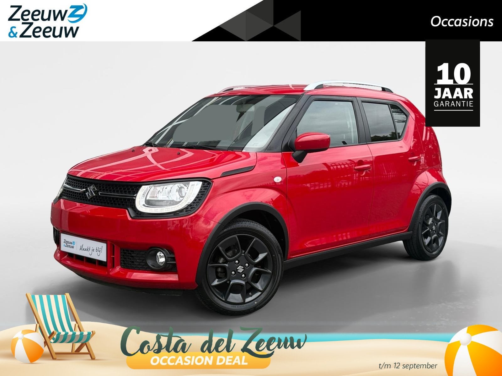 Suzuki Ignis 1.2 Select | Airco | Navigatie | Camera | Stoel, Auto's, Voorwielaandrijving, 12 maanden, Stof, Gebruikt