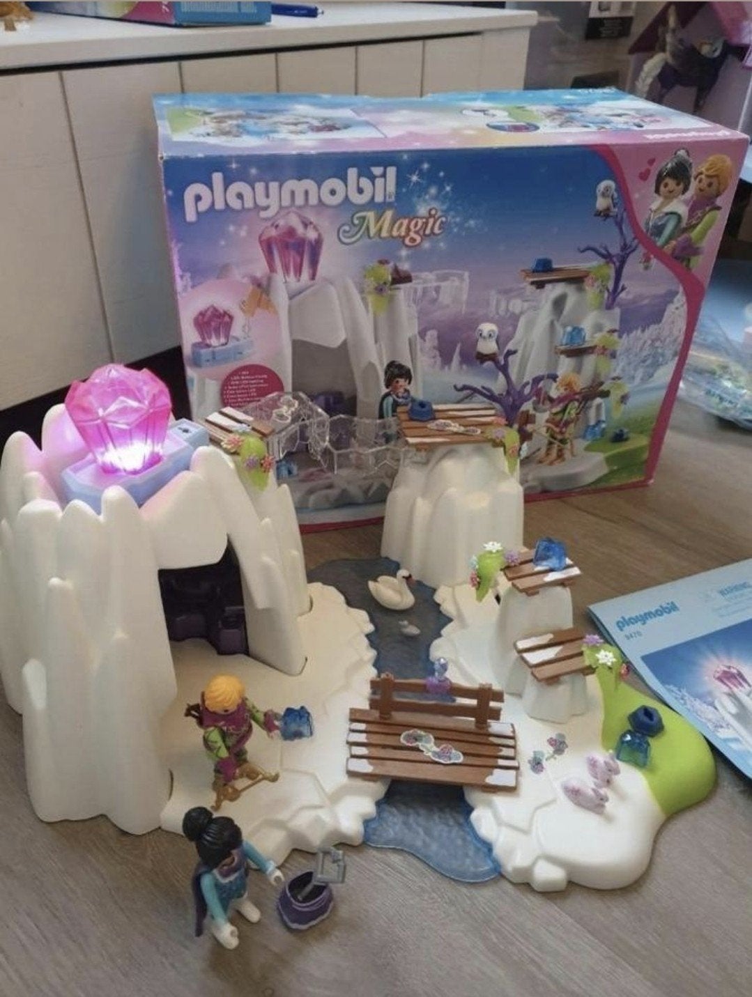 Playmobil magic berg 9470 incl.doos, Kinderen en Baby's, Speelgoed | Playmobil, Ophalen, Complete set, Overige typen, Zo goed als nieuw