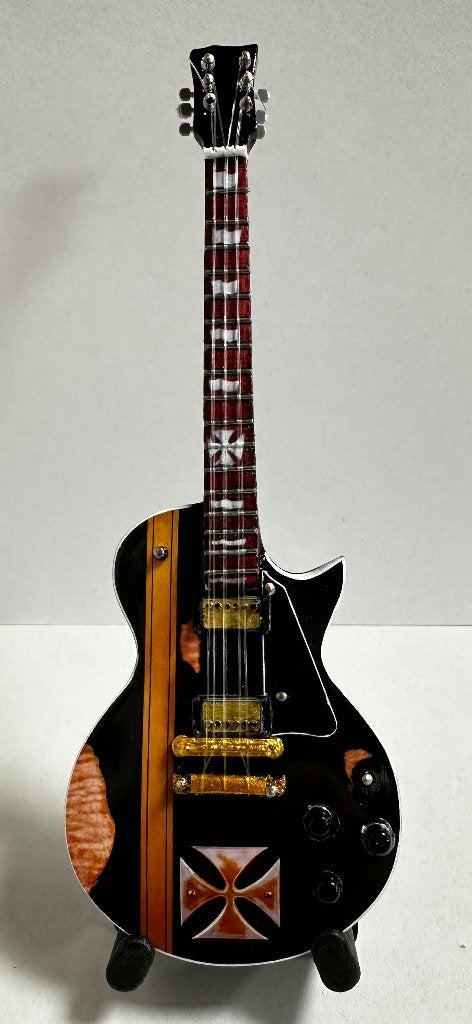James Hetfield Metallica miniatuur gitaar 15cm mini guitar, Info@deconoord.nl, Deco Noord, Nieuw, Ophalen of Verzenden