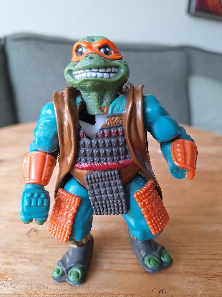 Samoerai Mike Ninja Turtle, Ophalen of Verzenden, Gebruikt