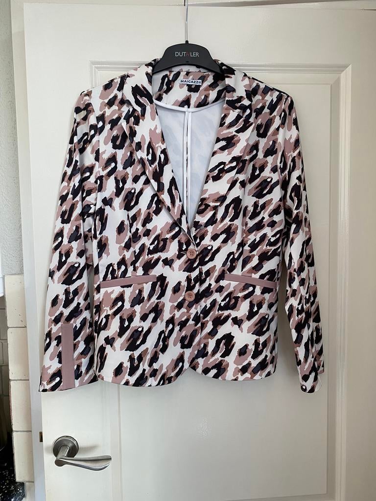 Vlotte blazer, Ophalen of Verzenden, Zo goed als nieuw, Maat 42/44 (L), Zwart