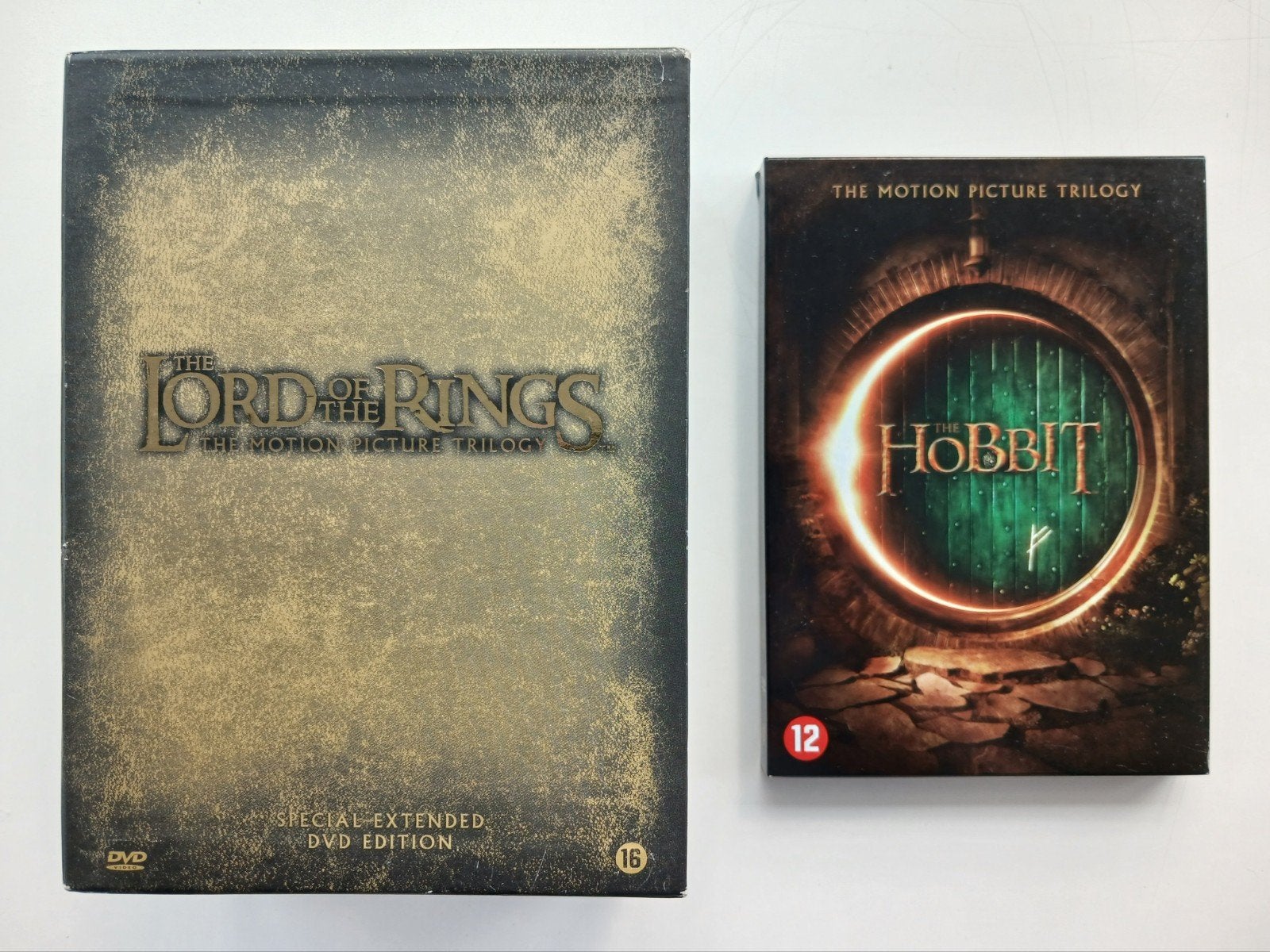 The Lord of the Rings (Extended Version) + Hobbit DVD box, Cd's en Dvd's, Engels, Nederlands, Fantasy, Ophalen of Verzenden