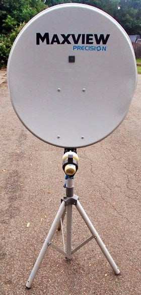 Schotelontvanger Maxview Precision, Ophalen of Verzenden, Gebruikt, (Schotel)antenne, Overige merken