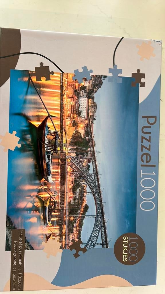 Puzzel incl puzzelmat, Hobby en Vrije tijd, Denksport en Puzzels, Ophalen of Verzenden, 500 t/m 1500 stukjes, Nieuw