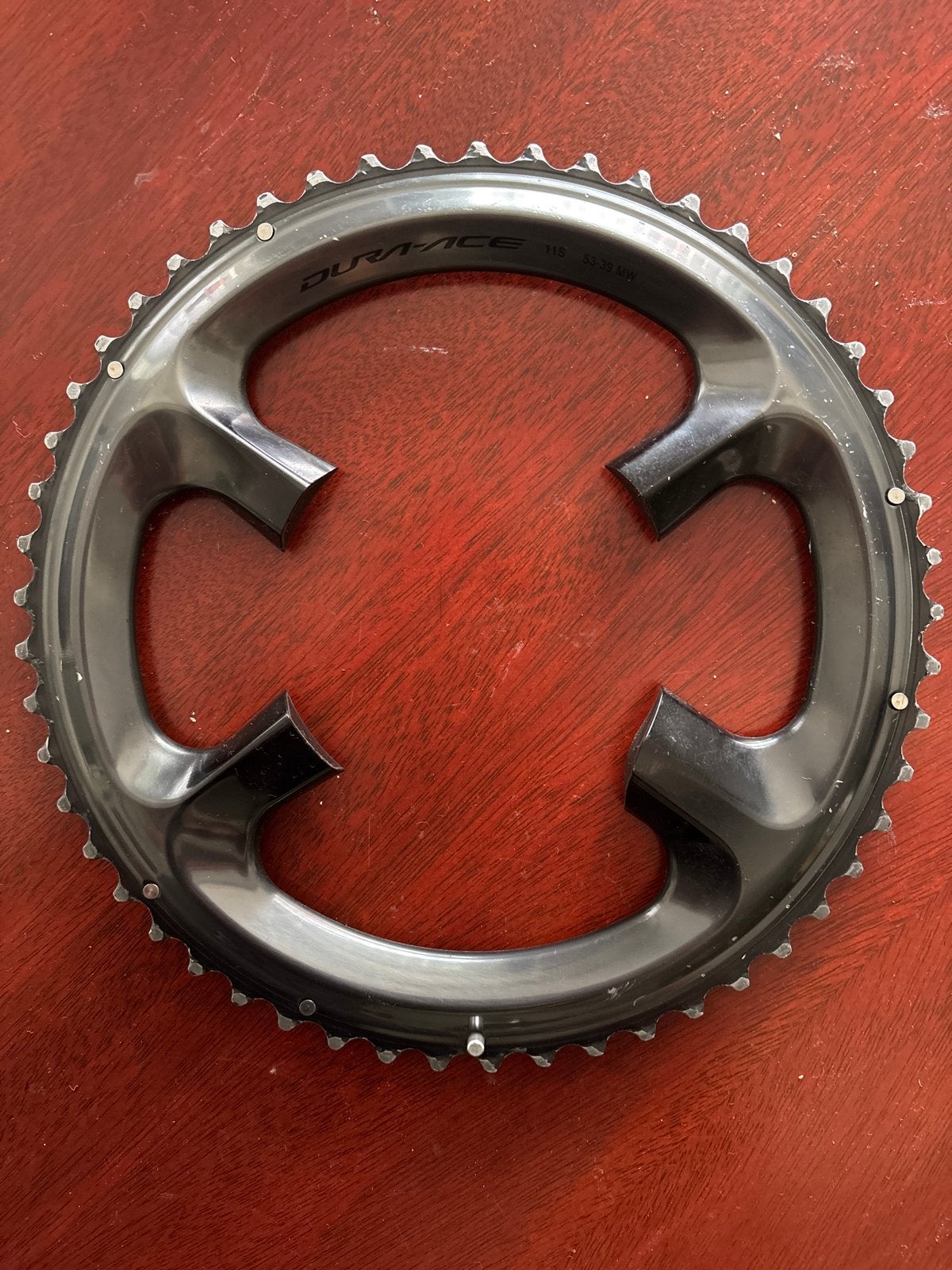 Dura-Ace 9100 Buitenblad 53T, Gebruikt, Overige materialen, Ophalen of Verzenden, Derailleur of Ketting