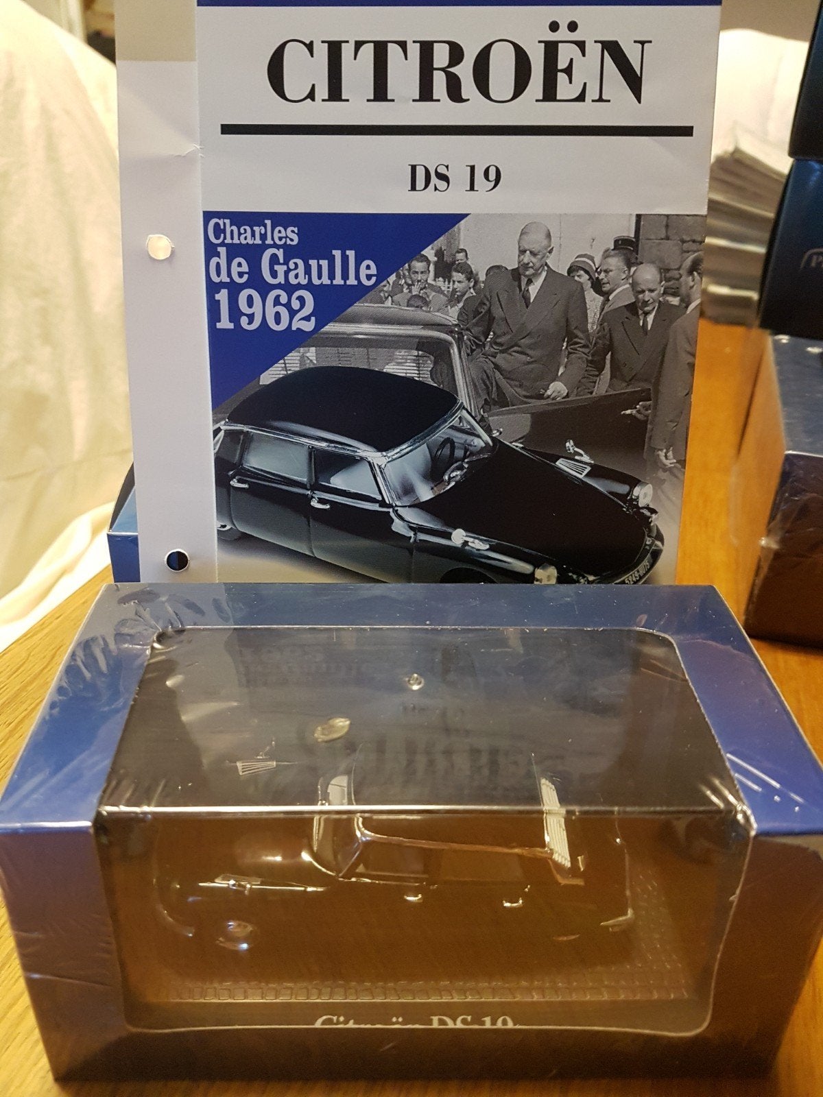 citroen DS19 Charles de gaulle 1962 boekje, Ophalen of Verzenden, Zo goed als nieuw, Auto, Overige merken