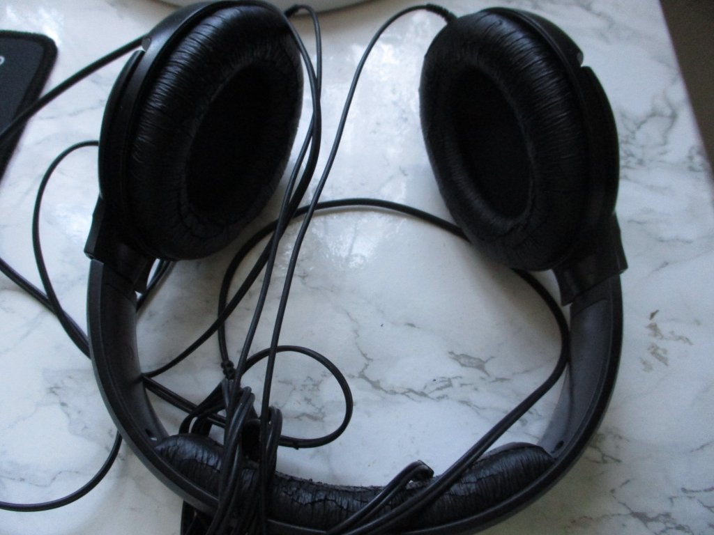 Sennheiser koptelefoon., Ophalen, Gebruikt