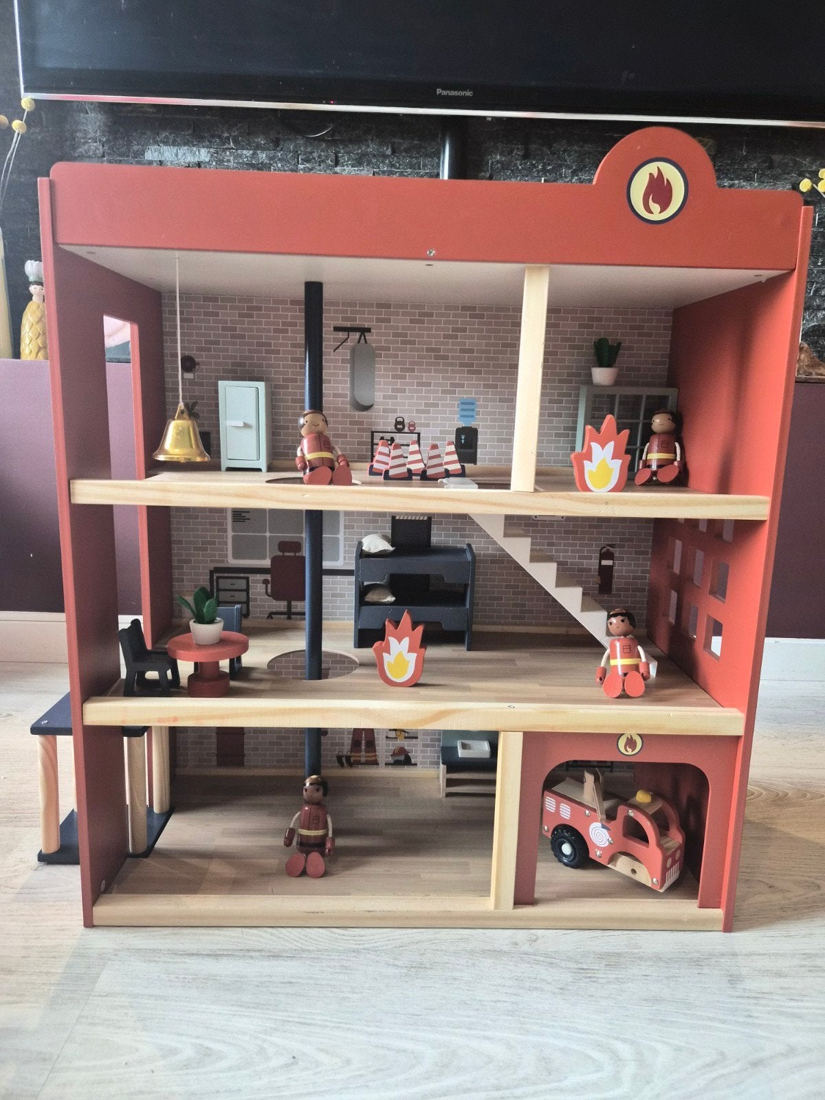petite amelie brandweerkazerne, Ophalen, Zo goed als nieuw, Poppenhuis