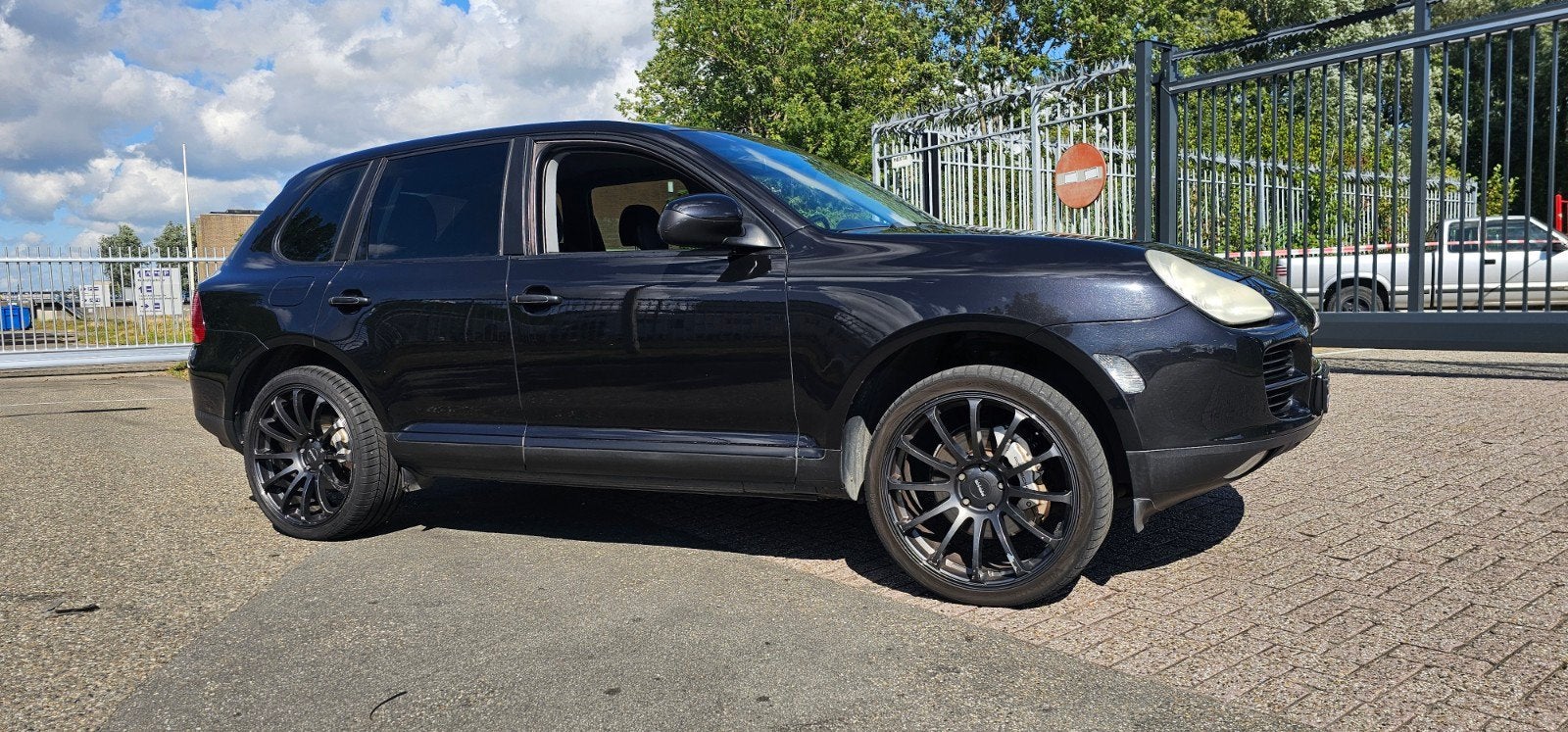 Porsche Cayenne 4.5 S Tiptronic S 2003 Zwart, Auto's, Automaat, Cayenne, 2220 kg, 8 cilinders