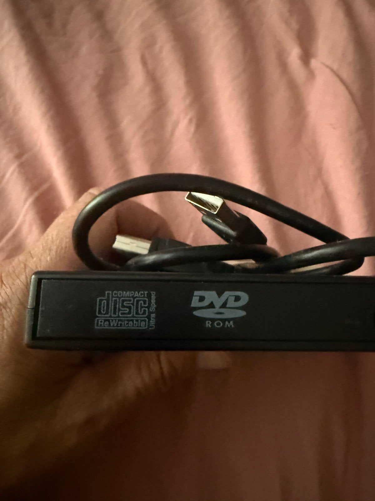 Draagbare USB DVD-speler/brander - Compact en Handig, Gebruikt, Draagbaar, Ophalen of Verzenden, Overige merken