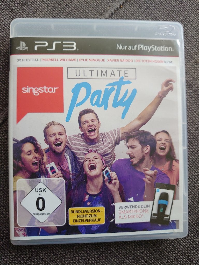 Singstar Ultimate Party PS3 Playstation3, Muziek, Ophalen of Verzenden, Zo goed als nieuw, 3 spelers of meer
