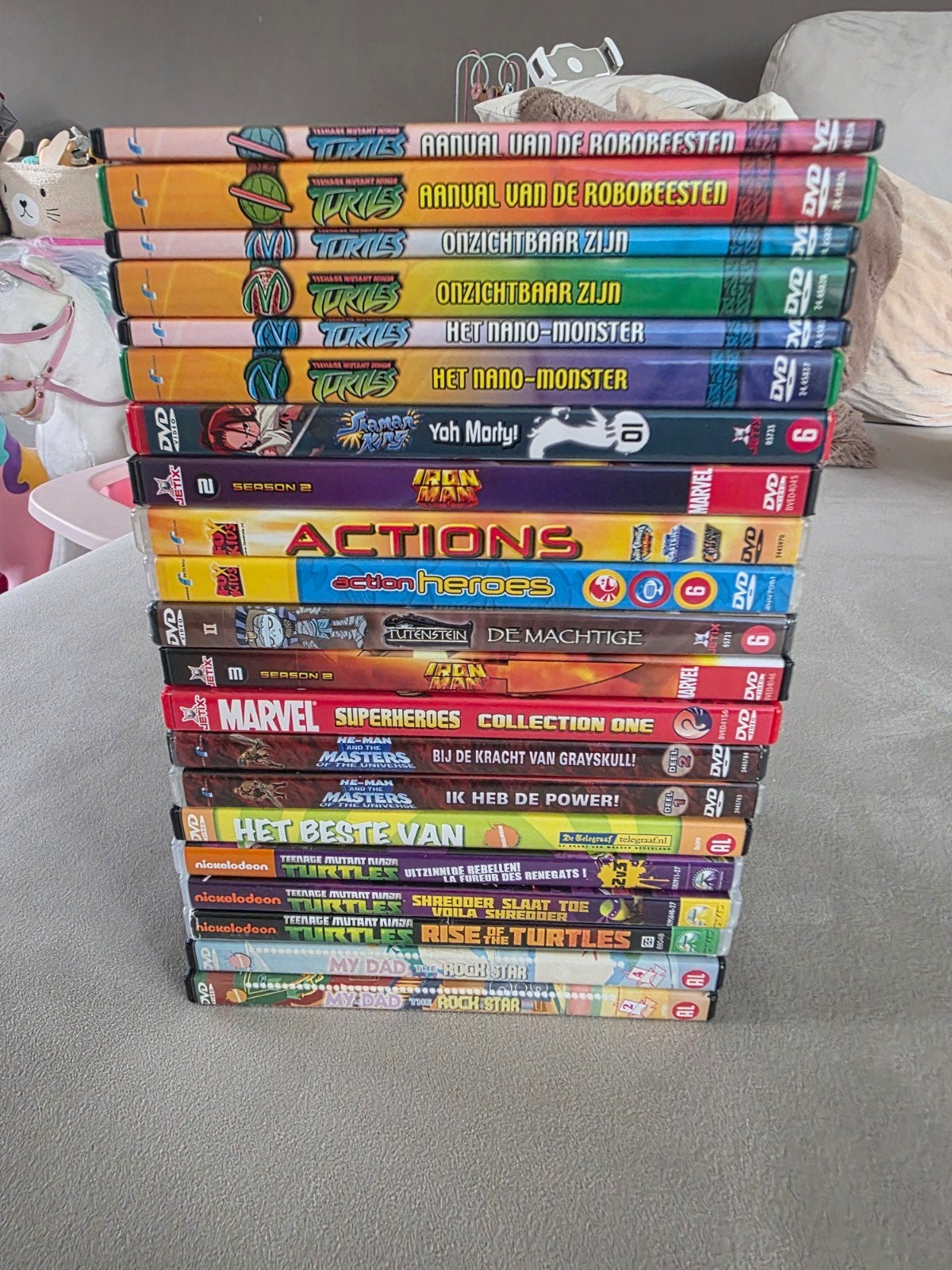 21x Dvd Bundle Jetix/Foxkids/Nickelodeon NL nostalgie, Cd's en Dvd's, Alle leeftijden, Ophalen of Verzenden, Gebruikt