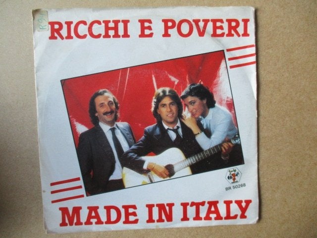 s4051 ricchi e poveri - made in italy, Ophalen, Gebruikt, Overige genres, 7 inch
