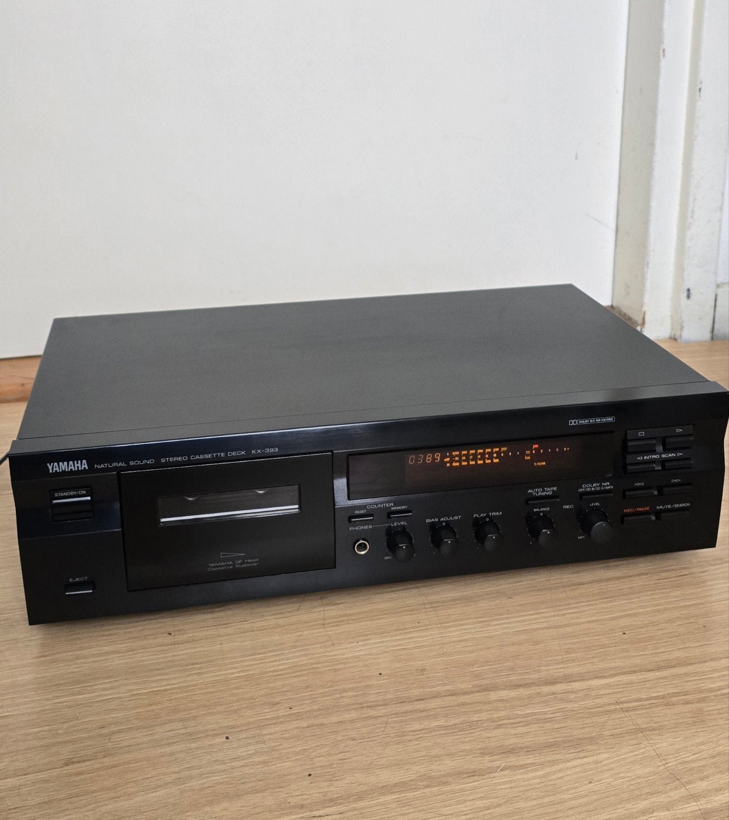 Yamaha KX-393 Cassettedeck - Uitstekende staat, Ophalen of Verzenden