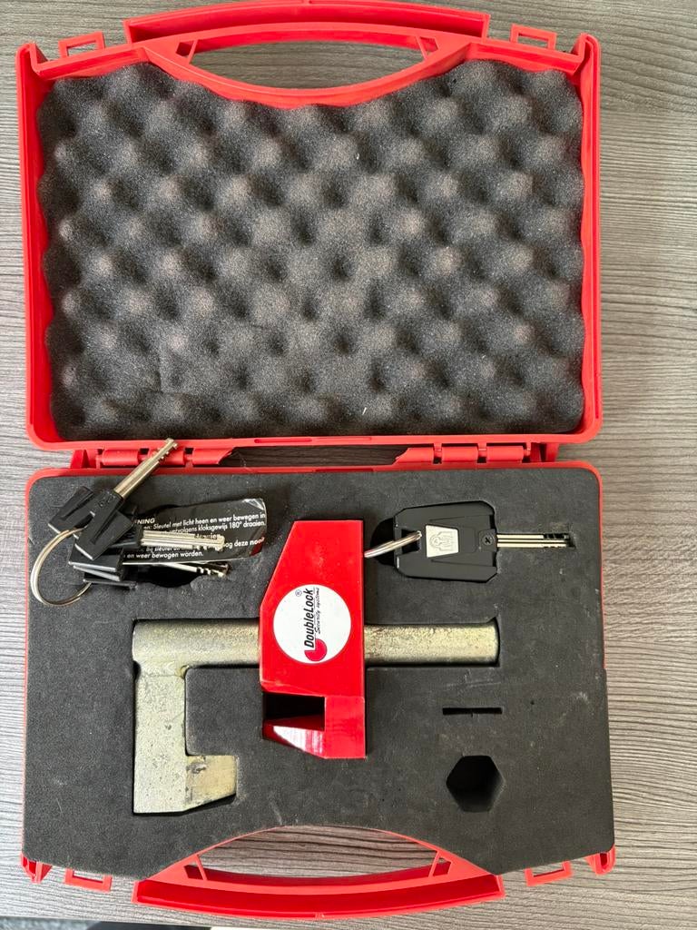 Double lock compact eagle, trekhaakslot, Auto diversen, Autogereedschap, Ophalen of Verzenden, Gebruikt